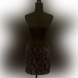 EXPRESS Snake Print Mini Skirt (Size: S)
